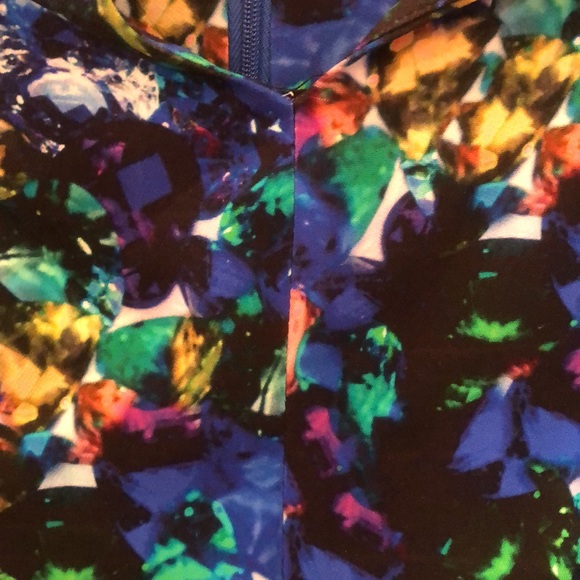 NWT Milly dress in jewel print, size 2 - Picture 4 of 5